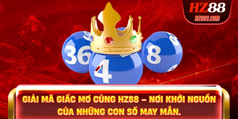 Giải mã giấc mơ cùng HZ88 – nơi khởi nguồn của những con số may mắn